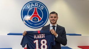 انتقل إيكاردي إلى نادي العاصمة الفرنسية في أيلول/سبتمبر 2019 على سبيل الإعارة- أرشيف