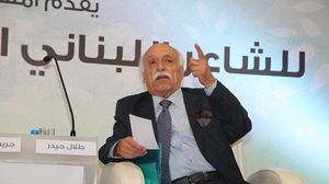 طلال حيدر شاعر لبناني شارك في احتفال نظمته السفارة السعودية في لبنان- تويتر