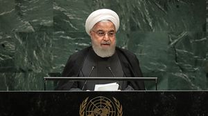 دعا روحاني خلال كلمته في الجمعية العامة دول الخليج للانضمام لمبادرة "تحالف الأمل من أجل السلام في مضيق هرمز"- جيتي