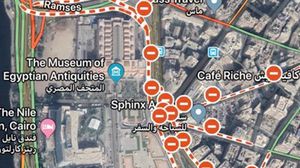 خرائط جوجل تُظهر تحوَّل القاهرة لثكنة عسكرية قبيل احتجاجات جمعة الخلاص ضد السيسي- غوغل