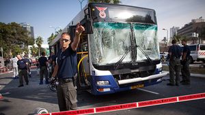 قال مراسل تلفزيوني إسرائيلي إنها "كانت أياما من اللعنة والخوف من ركوب الحافلة"- جيتي