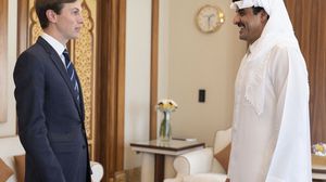 أكد أمير قطر خلال اللقاء موقف بلاده الداعي إلى تسوية عادلة للقضية الفلسطينية على أساس قرارات الشرعية الدولية- قنا
