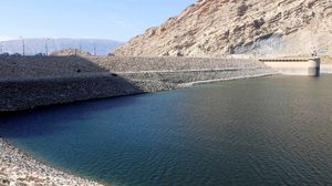 يتناقص منسوب المياه بسد دربنديخان الذي تستخدمه السلطات الكردية لتعويض مياه النهرين بمعدل 15 سم يوميا- شبكة رووداو