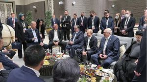 أردوغان خلال لقاء في قمة منظمة شنغهاي- تويتر