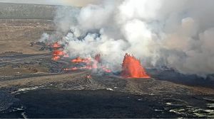 تسبب ثوران بركان كيلاويا عام 2019 في تدمير مئات المنازل والشركات- "إكس": USGS Volcanoes