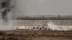 الاحتلال يطلق النار على الشبان شرق غزة- الأناضول