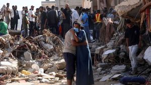  توفي 23 فلسطينيا جراء إعصار "دانيال" الذي ضرب شرق ليبيا- جيتي