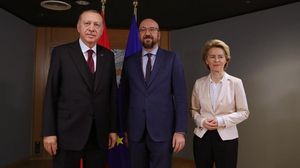 اعتبر الرئيس التركي أن الاتحاد الأوروبي يسعى لفصل تركيا عن قارة أوروبا- الأناضول 