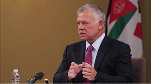 شدد الملك الأردني على عدم إمكانية القفز بالمظلة فوق حقوق الفلسطينيين- الأناضول 