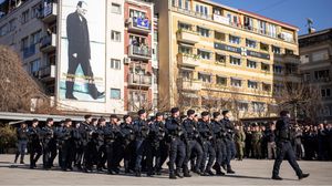 أدان الاتحاد الأوروبي بشدة الهجوم الذي نفّذته عصابة مسلحة ضد عناصر شرطة كوسوفو- جيتي