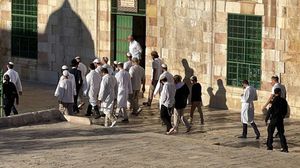 اقتحم مئات المستوطنين المسجد الأقصى خلال أيام "عيد العرش"- القسطل