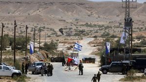 قوات الاحتلال على حدود الأردن مع فلسطين المحتلة- جيتي