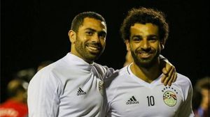 سبق وأن لعب محمد صلاح بجوار أحمد فتحي في صفوف منتخب مصر- أهرام / إكس