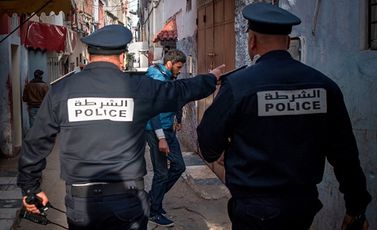 المغرب الشرطة المغربية جيتي