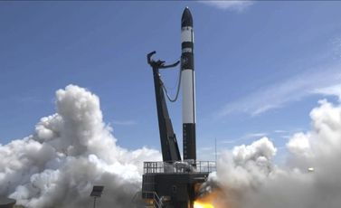 تجربة على صاروخ "إلكترون" التابع لشركة "روكيت لاب" في منطقة ماهيا في نيوزيلندا في 21 كانون الثاني/ين