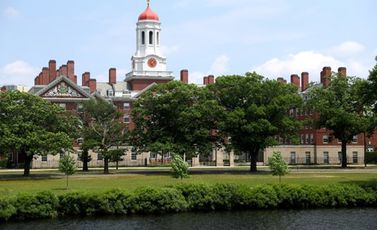 حرم جامعة هارفرد في الثامن من تموز/يوليو 2020 في ولاية ماساتشوستس - أ ف ب
