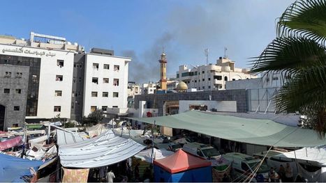 شهداء وجرحى بهجوم لقوات الاحتلال على مجمع الشفاء بمدينة غزة