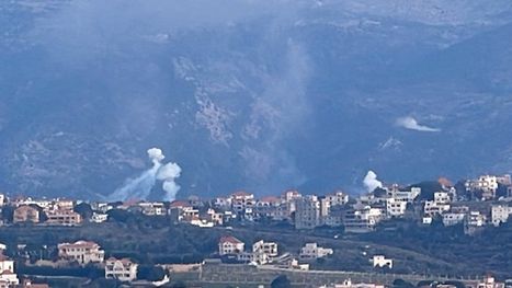 الاحتلال يستخدم الفسفور الأبيض في لبنان.. وحزب الله يقصف مست