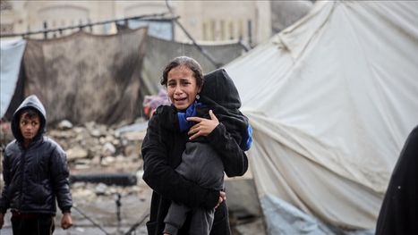 العقاب الصهيوني مع قساوة الطبيعة على غزة