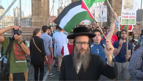 الاحتلال يعتدي على مظاهرة نظمتها جماعة مناهضة للصهيونية في القدس (شاهد)