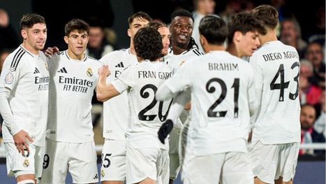 ريال مدريد يسحق مينيرا بخماسية نظيفة في كأس الملك ...