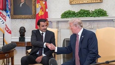 اتصال بين أمير قطر وترامب حول سبل خفض التصعيد وتثبيت التهدئة