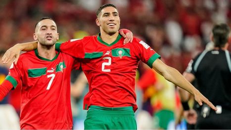 حكيمي وزياش يعادلان رقما عربيا تاريخيا بكأس االعالم حكيمي وزياش يعادلان رقما عربيا تاريخيا بكأس االعالم