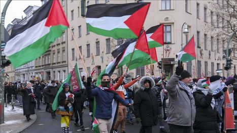 مظاهرات ألمانية تدعو لوقف الحرب على غزة.. نددت بجرائم الاحتلال