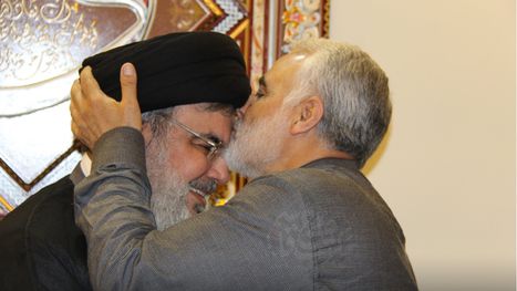 صورة فريدة تجمع بين نصر الله وقاسم سليماني خلال لقاء تم ...