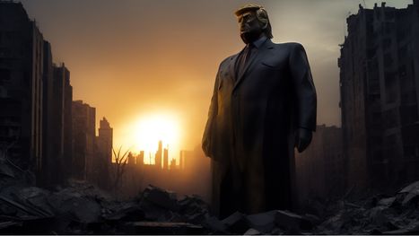 ترامب يستجم برفقة نتنياهو في غزة.. نشر مقطعا بالذكاء ...