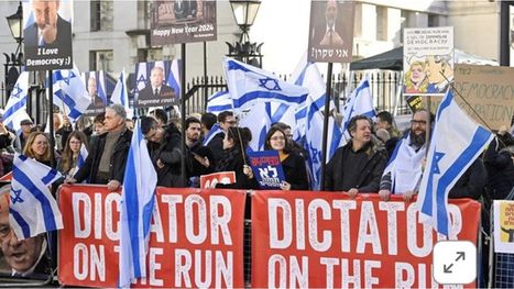 احتجاجات تستقبل نتنياهو في لندن رفضا للتعديلات القضائية (شاهد)