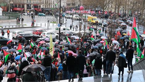مسيرة في باريس مناهضة للعنصرية وللإبادة الجماعية في غزة (شاهد)