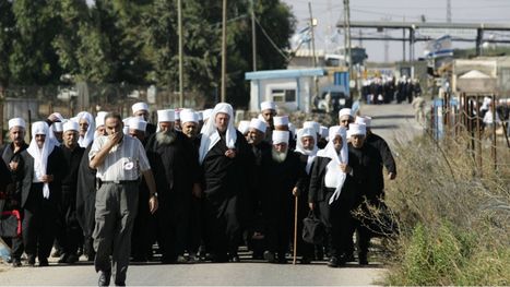 وفد درزي من القنيطرة السورية يدخل دولة الاحتلال.. زيارة ...