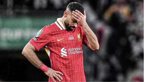 أرقام مخيبة للنجم المصري صلاح مع ليفربول في النهائيات ...