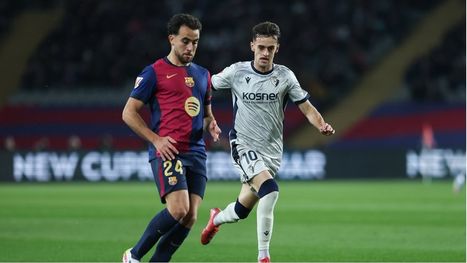 أوساسونا يتقدم بشكوى ضد برشلونة.. لماذا؟ ...