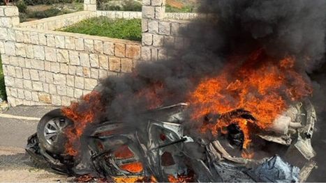 شهيد في غارة إسرائيلية استهدفت مركبة بقضاء صور جنوب لبنان ...