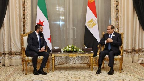 السيسي يرفض التعدي على أراضي سوريا.. والشرع: مصر والشام ...