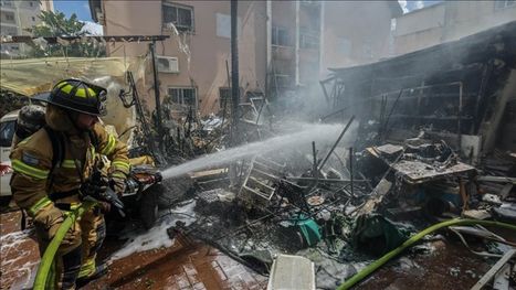 أضرار في نهاريا وانفجارات في القدس وتل أبيب بعد قصف من إيران وحزب الله