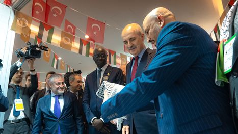 رئيس البرلمان التركي يدشن مبادرة "موسم القدس" في إسطنبول