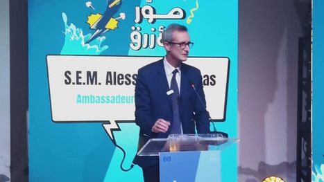 طرد سفير إيطاليا من معرض الكتاب بتونس بسبب موقف بلاده من حرب غزة (شاهد)
