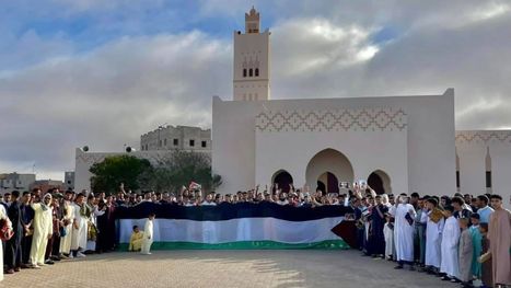 المغرب يتوشّح الكوفية في العيد.. مسيرات ووقفات تضامنية ...