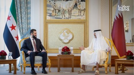 الشرع يزور قطر والإمارات.. التقى تميم بن حمد وعبد الله بن زايد