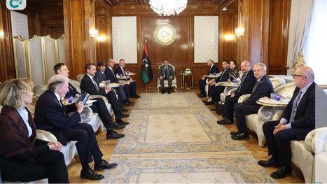 ملف الهجرة غير الشرعية على طاولة البحث بين الدبيبة ووفد إيطالي