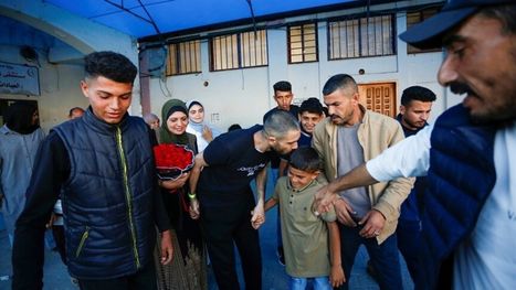 الاحتلال يفرج عن 5 أسرى فلسطينيين من قطاع غزة (صور)