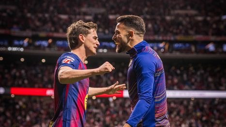 برشلونة يهزم أتلتيكو مدريد ويوسع فارق النقاط أمام مطارده ريال مدريد