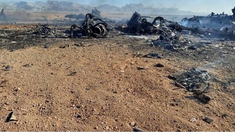 بعد تدمير الطائرات الأمريكية.. الحرس الثوري ينشر رسالة مشفرة: إله طبس موجود