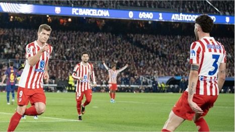 دوري الأبطال.. أتلتيكو مدريد يعود بفوز ثمين من أرض مضيفه برشلونة