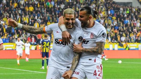إيكاردي يقود غلطة سراي لتحقيق اللقب الـ23 في الدوري التركي إيكاردي يقود غلطة سراي لتحقيق اللقب الـ23 في الدوري التركي
