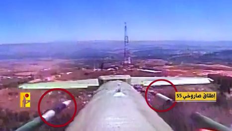 تطور نوعي.. حزب الله يبث مشاهد لإطلاق صواريخ من طائرة مسيرة (فيديو)