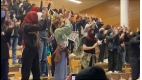 جامعة فرنسية تغلق أبوابها بسبب احتجاجات الطلبة الداعمة لفلسطين (شاهد)